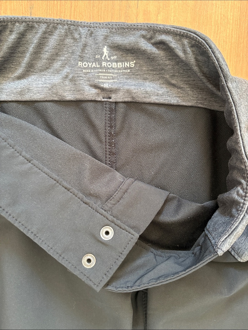 ROYAL ROBBINS Black Pant - Picture 2 of 10